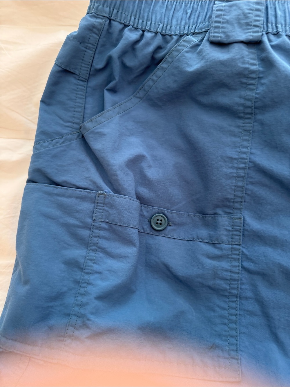 AFTCO  Blue Men's Cargo Shorts - Picture 5 of 5